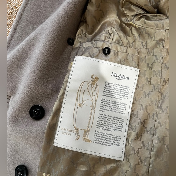 Max Mara Madame iconic coat like new! Color cacha - Picture 10 of 11